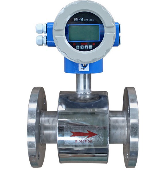 Sanitary type electromagnetic flow meter food grade