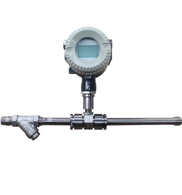 DN10 liquid turbine flowmeter for Gasoline and diesel and  running water