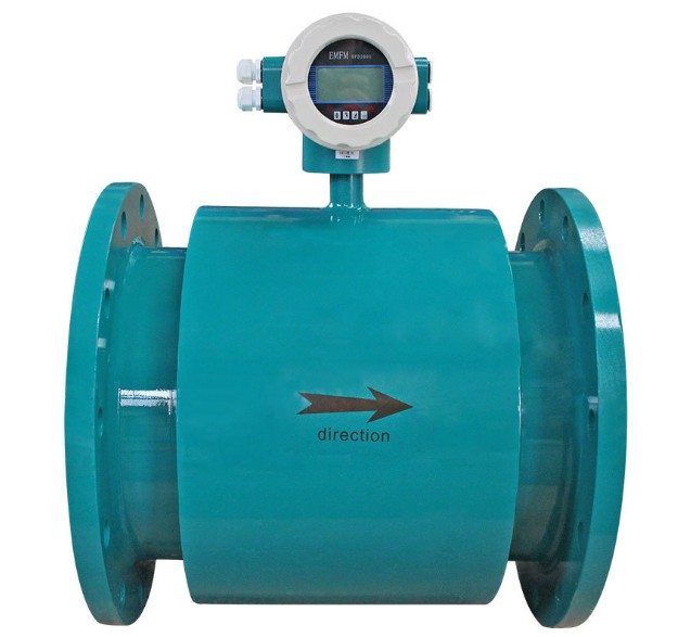 DN300 Pollution special electromagnetic flow meter with PTFE liner