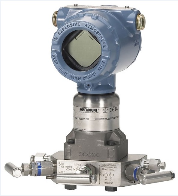 Rosemount 3051S  Intelligent Pressure Transmitter with Integrated three valve set
