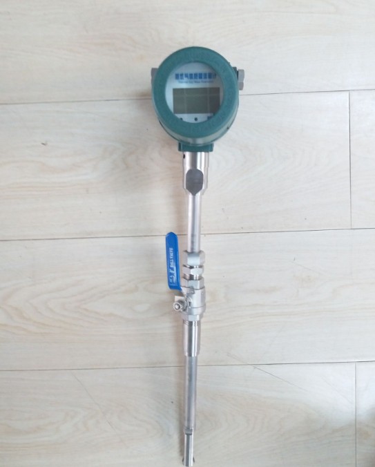 Insertion type Thermal gas mass flow meter with Hart