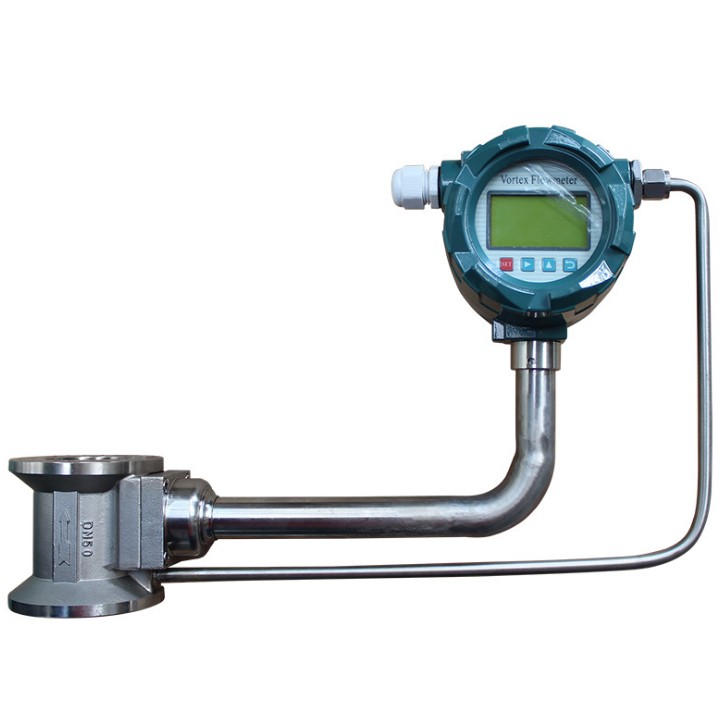 Custom-made bend vortex flow meter specially for Boiler steam