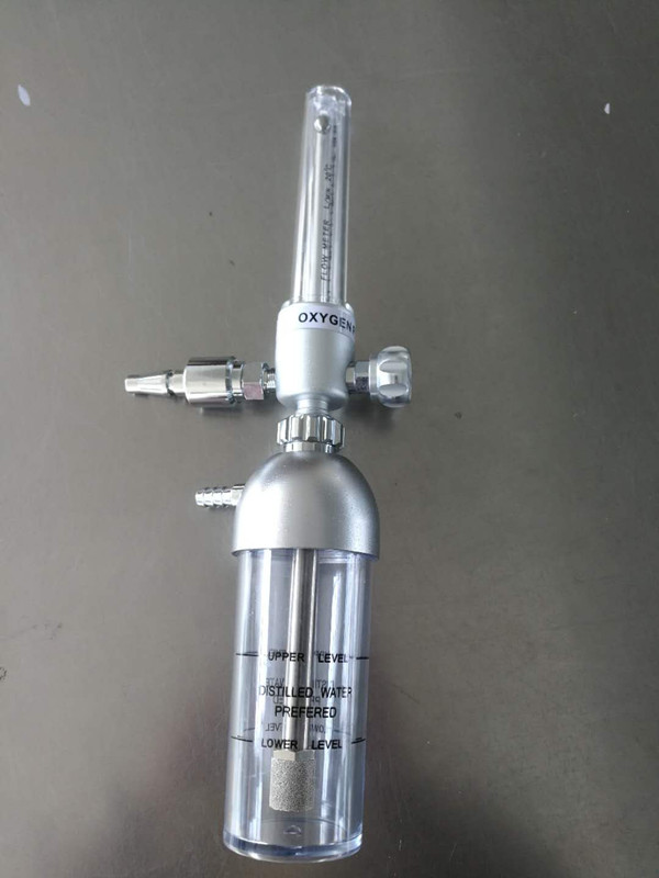 All-in-one aluminum alloy DIN standard oxygen flowmeter