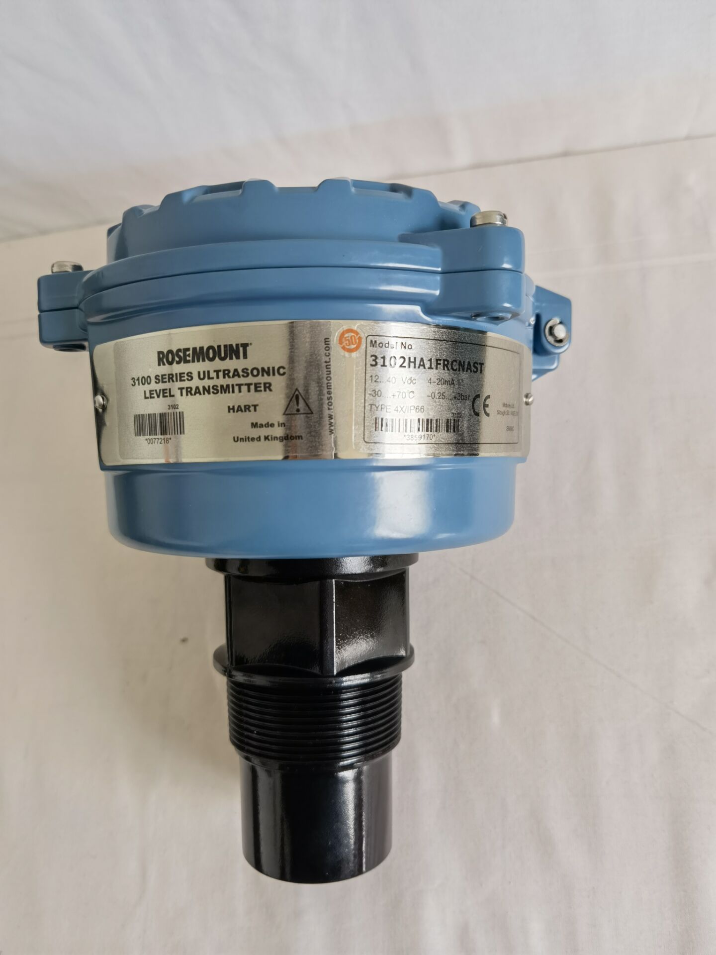 Emerson Ultrasonic level transmitter 3102 type with 4-20mA output
