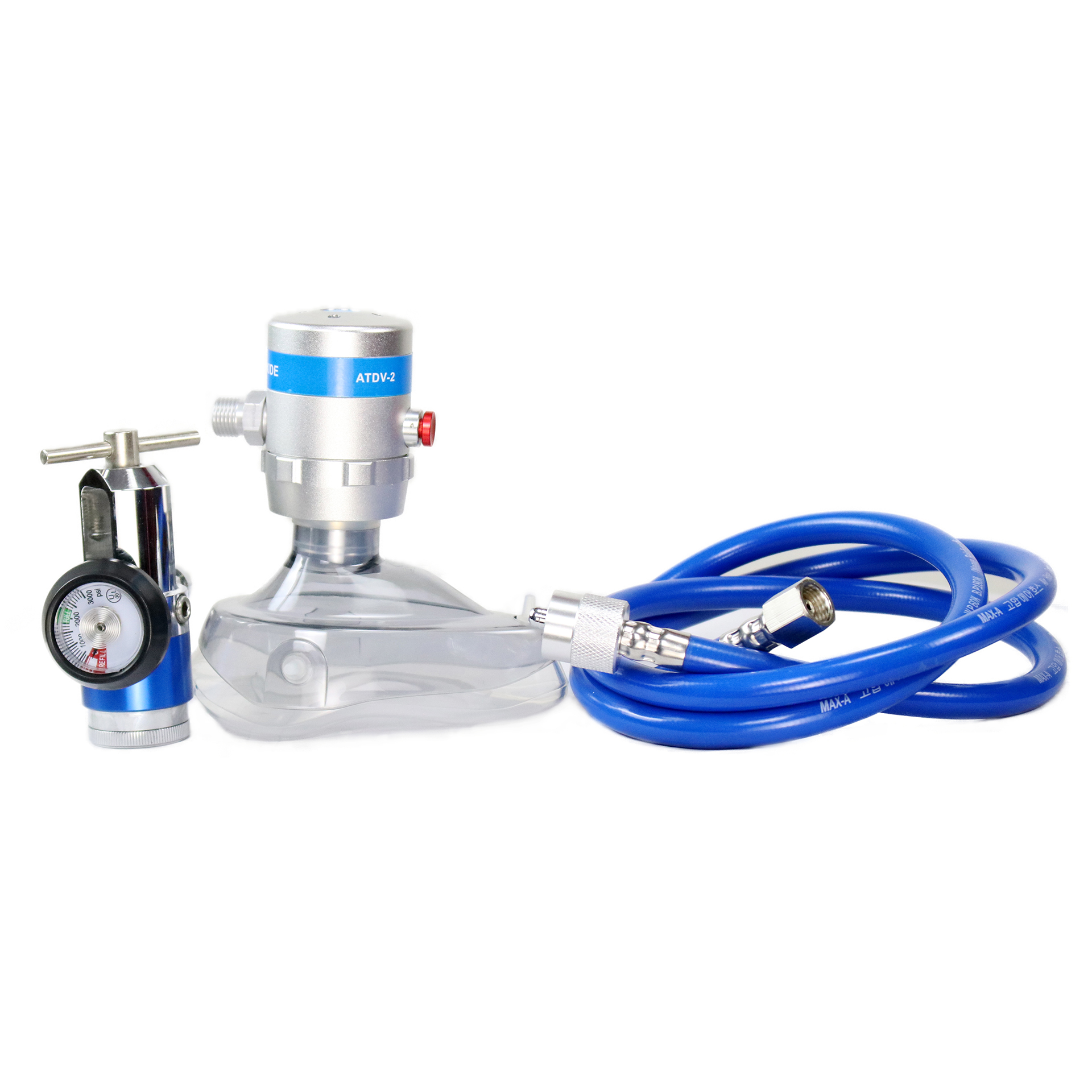 Laughing gas demand valve for N2O and O2 mixed gas